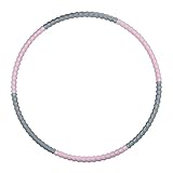 Relaxdays Hula Hoop Reifen, 95cm Ø, Fitnessreifen für Erwachsene, Massagenoppen, zum Abnehmen,...