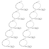 Whltzf Bühnenbeleuchtungs Sicherheitskabel Set 5 Stück/10 Stück Edelstahldraht Für Die Sichere...