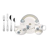 Villeroy & Boch – Boho kids Walk like an elephant Kindergeschirr Set 7tlg., Kindergeschirr...