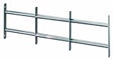 Alberts 553685 Fenstergitter Venlo | ausziehbar | galvanisch blau verzinkt | 300 x 700-1050 mm