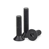 Innensechskant-Senkkopfschrauben – Maschinenschrauben aus schwarzem legiertem Stahl der...