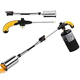 Sondiko Big Flame Propangasfackel Kopf Kit, Unkrautfackel, Heavy Duty Blow Torch Detachable Propan...