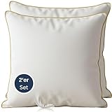 2'er Set Premium 3-Kammer Kopfkissen 80x80 mit 100% natürlichen Gänsedaunen und Federn- Langlebig...