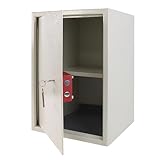 Suusolny Tresor Safe Möbeltresor Feuerfest & Wasserdicht (35x31x50 cm - XL) mit 2 Schlüsseln...