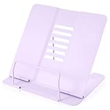 Verstellbarer Buchständer Metall, Faltbarer Buchhalter Leseständer Kinder Buch Halterung,...