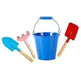 Gatuida Gartengeräte Teilig Mini Gartenwerkzeug Bunt mit Schaufel Rechen Hacke Kindgerecht...