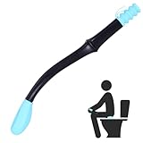WC Hilfsmittel 15.5inch Toilettenpapierhilfen Toilettenhilfe zum Abwischen Abwischhilfe für Po...