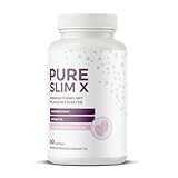 PURE SLIM X 60 Kapseln, Natürlich Nahrungsergänzungsmittel, Grüner Tee und Kaffee-Extrakt
