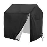 Spielhaus-Abdeckung, wasserdicht, Sonnenschutz, robustes Polyester-Oxford, schwarze Farbe,...