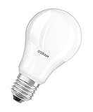 Osram Lamps LED Base Classic A Lampe, Sockel: E27, 2700 K, 8, 50 W, Ersatz für 60-W-Glühbirne,...