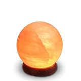 USB Salzkristall aus Salt Range Pakistan - Salzkristall - Lampenkugel - 100% authentisches...