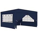 HOMIUSE Pavillon Faltpavillon Gartenpavillon Grillpavillon Verkaufsstand Gartenlaube Party Zelt...