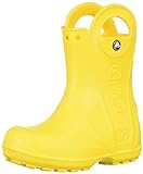 Crocs Unisex Kinder Handle It Rain Boot Kids Wasserschuhe, Gelb Yellow 730, 27/28 EU