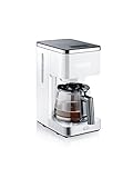 Graef Filterkaffeemaschine FK401EU mit Glaskanne, weiß