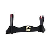 Z-fiber Schwerthalter Japanischer Samt gepolsterter Katana Stand Samurai Display Rack Support Alle...