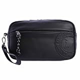 Coronel Tapiocca Herren Alfredo Men's Tote Bag Handgelenkstasche Schwarz