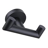 IMIKEYA Edelstahl Wandhaken Doppel design Rostfrei Hohe Tragkraft Langlebiger Handtuch Mantelhaken...