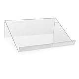 VITAdisplays Buchständer/Buchstütze als Warenträger und Buchablage aus original PLEXIGLAS®, 1...