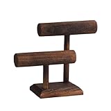 Jojomis Armbandhalter Schmuckorganisation 1 Schicht Lang Holzfarbe Stabiler Tisch-Schmuck-Organizer...