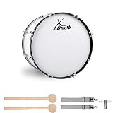 XDrum MBD-220 Marsch Bass Trommel, Fußball Pauke 20' x 12' (6,5 kg, 4 Ösen, Spannschrauben, inkl....