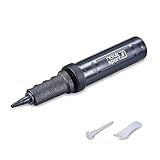 ResultSport Gymnastikballpumpe Doppelhub Handpumpe für Gymnastikball/Ballon mit Stecker und...