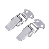 4 Stück Knebelverschlüsse, gefederte Klemmklammer, Koffer-/Box-Verriegelung, Knebelverschluss,...