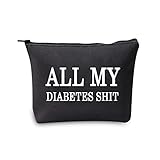 BNQL All My Diabetes Shit Bag Lustige Diabetiker Geschenke Diabetes Tragetasche Diabetiker...