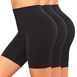 anqier Radlerhose Damen Kurz Hose Miederpants Unterkleid Rock Anti Scheuern Shorts Leggings Bequem...