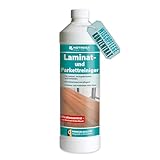 HOTREGA Laminat Reiniger - Parkett Reiniger, Bodenreinigung, Bodenpflege - 1 Liter Konzentrat (1...