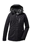 Killtec Damen Outdoorjacke Funktionsjacke mit abzippbarer Kapuze KOW 140 WMN Jckt wasserdicht,...