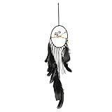 VICASKY Makramee Traumfänger Wandbehang mit Fransen Handgewebt Boho Wanddeko Schlafzimmer...