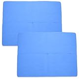 Mipcase 2 Stück PVA Haustierhandtücher Wasserabsorbierend für Hunde und Katzen Saugstarkes Katzen...