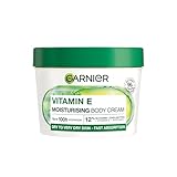 Garnier Nährende Körperpflege für trockene Haut, Body Butter mit Avocado und Omega 6, Für bis zu...
