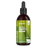 Hanföl Tropfen 60ml - 2000mg reines Hanfsamenöl - Veganes Hanfsamen Öl kaltgepresst - Hemp Oil -...