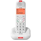 SPC Comfort Kairo - Schnurloses Telefon für Senioren mit großen Tasten, verstärktem Ton,...