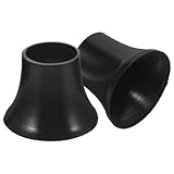 SOLUSTRE 2 Stück Ersatz Regenschirmspitzen Kunststoff Schirmkappen für Stockschirme Reparatur...