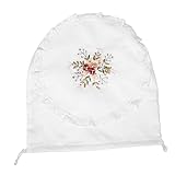 Alipis Lace Floral Fan Cover für Stand und Tischventilatoren Waschbare und Wiederverwendbare...
