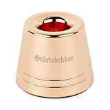 Störtebekker® Premium Rasierständer 'Hamburg' aus Edelstahl in Rosé-Gold - geeignet für...