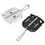 Naapesi 2 Stück Golf Ergebnis Zähler, Golf Score Zähler mit Schlüsselkette, Quadratischer Golf...