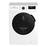 Beko WMC81464ST1 Waschmaschine, Bluetooth, 8 kg, ProSmart Inverter Motor, Dampffunktion, Pet Hair...