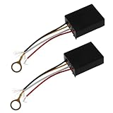 ANDRESLAD 2 Stück Touch Dimmer Schalter mit Sensormodul für LED Lampen Stufenlose...