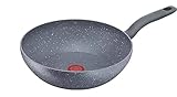 Tefal G13409 Healthy Wokpfanne Induktion 28cm, UVP 69€, Edelstahl Wok Pfanne Antihaft-beschichtet,...