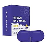 Dampfmaske, 10 Stück warme Augenpads, entspannendes Dampfwerkzeug, beruhigendes Schlafhilfe-Design,...