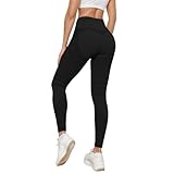 Anti Cellulite Leggings Damen Push Up Lange Blickdicht Kompressions Yogahose Scrunch Booty...