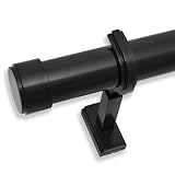 BlastHome® Luxuriöse Gardinenstange, 4 m, 3,8 cm großer Durchmesser, Premium-Halterungen und...