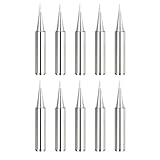 Ronoza 10 Stück Lötspitzen, Lötspitzen Reaktivator 900M-T-B 1,2mm, Lötkolben Spitze mit...