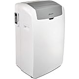 Bauknecht PACW29HP BK, mobiles Klimagerät zum Kühlen und Heizen, Farbe, Grau/Weiß