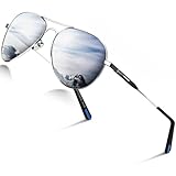 DADA-PRO Sonnenbrille Herren Pilotenbrille Damen Polarisiert Verspiegelt Retro Fahren Fahrerbrille...