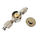 MALSSE Hochdruck-Tank-Adapter verbindet schnell Camping-Kraftstoffe, Outdoor-Kochen, essentieller...