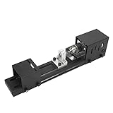 Fockety Mini-Drehmaschine, einstellbare 7-Gang-Benchtop-Power-Holz-Drehmaschine, 8000RPM...